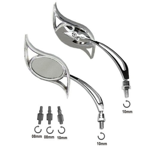 Retroviseurs couple chrome - couple,