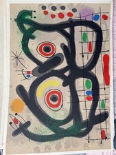 Joan MIRO Lithographie LE