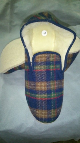 Charentaises chaussons fourres - charentaises,