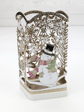 Bath And Body Works Glitter Snowman Owl Woodland Foaming Hand Soap Holder