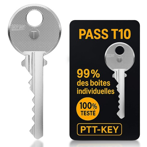 Clé pass ptt - clé, boîte