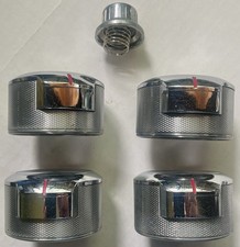 KITCHENAID GAS GRILL KNOB SET FOUR (4) METAL KNOBS with IGNITER