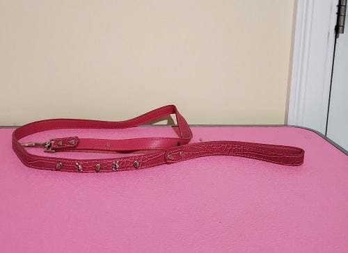 Faux croc dog - lead,