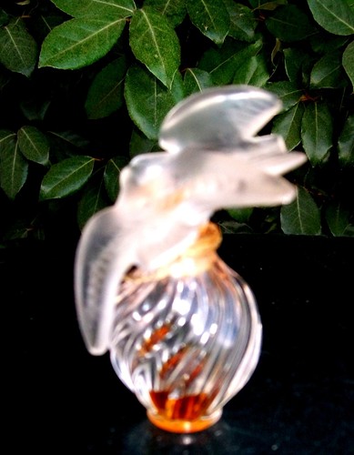 Petit flacon ancien lalique - flacon, "