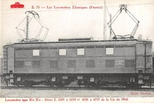 Old postcard theme train les