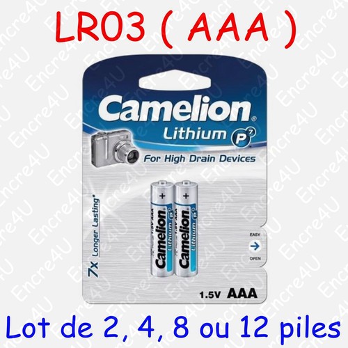Pile photo lithium aaa lr3 - pile, fr3