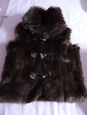 VESTE FAUSSE FOURRURE FEMME