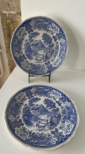 Assiettes plates service - assiettes,