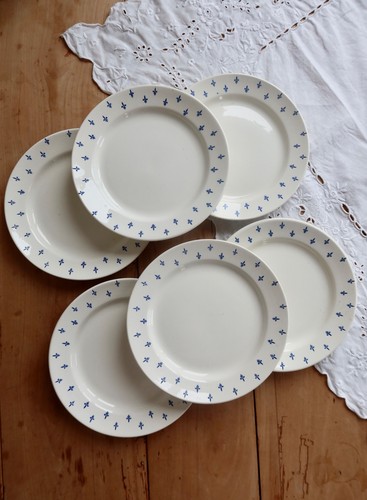 Assiettes dessert vintage - à,