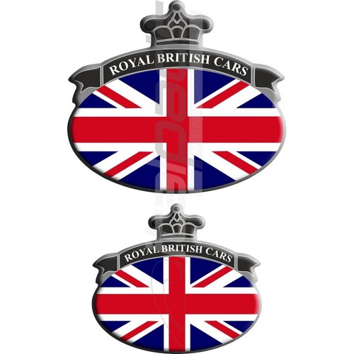 Set autocollants union jack - 2,