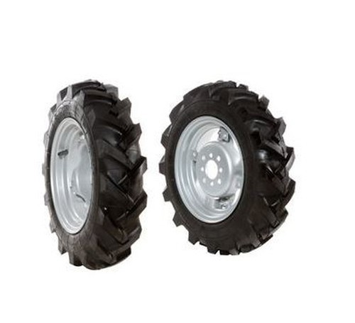 Paire roues gommées - gommées, 4.00-10