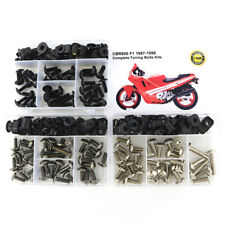 Complete Fairing Bolts Screws Fasteners Kit Fit For Honda CBR600 F1 1987-1990