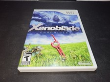 Xenoblade Chronicles Nintendo Wii LN perfect condition COMPLETE+protector!