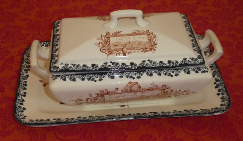 Légumier son plat en - et,
