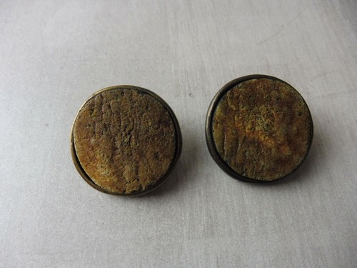Paire anciennes boucles - d'anciennes,