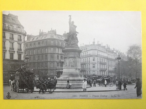 Cpa paris transport - cpa, attelage