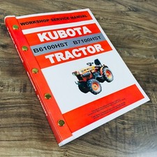 Kubota B6100Hst B7100Hst Tractor Service Repair Manual Technical Shop Book