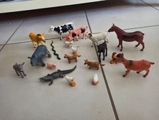 Lot 19 Animaux Miniatures Ancien Jouet