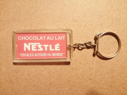 Porte cle chocolat lait - porte, au