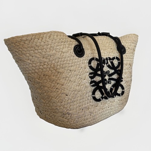 Grand sac panier paille - grand,