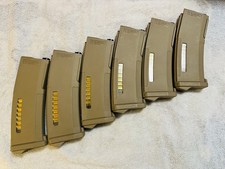 6 Used PTS EPM for NGRS Tokyo Marui Recoil Shock M4/SCAR Airsoft