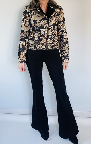 Blouson col fourrure jacket - blouson,