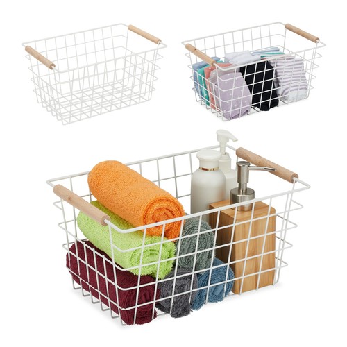 Panier metal bac rangement - metal,