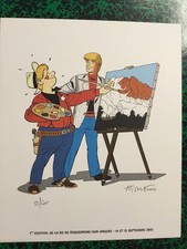 Sérigraphie Tibet: Ric Hochet