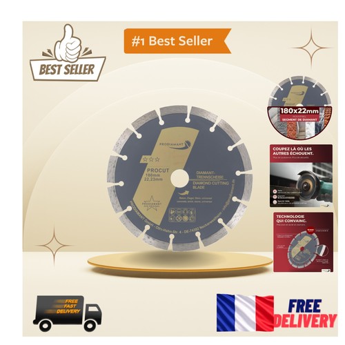 Disque diamant 180mm coupe - disque,