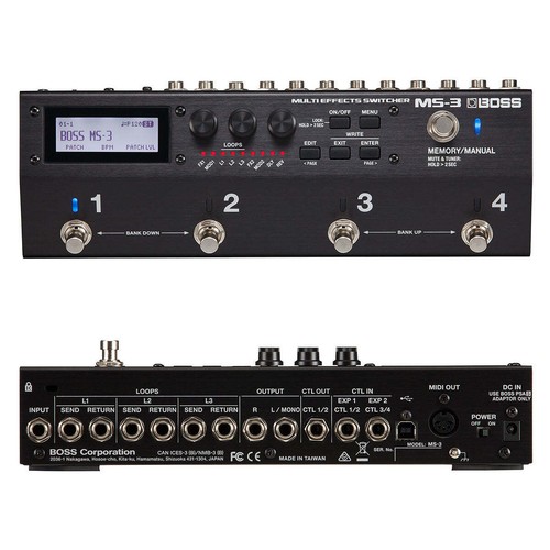 Boss multi effects - ms-3, multi-effects