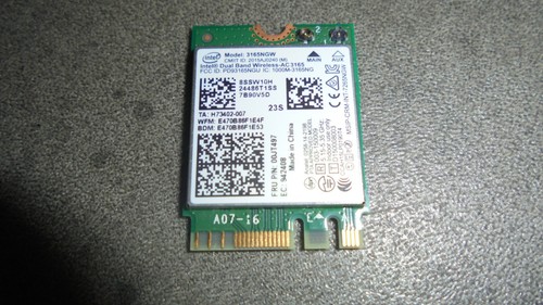 Carte wifi intel 3165ngw - wifi,