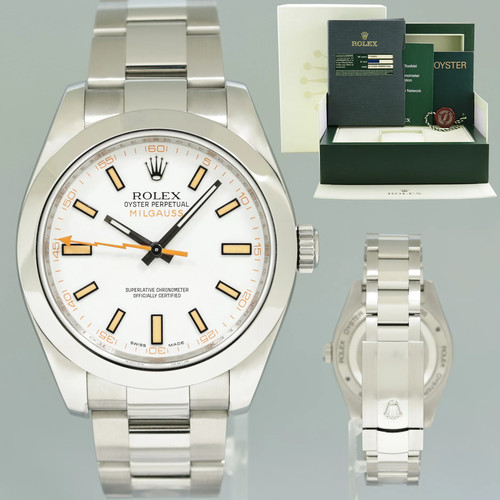 Papers mint rolex milgauss - mint,