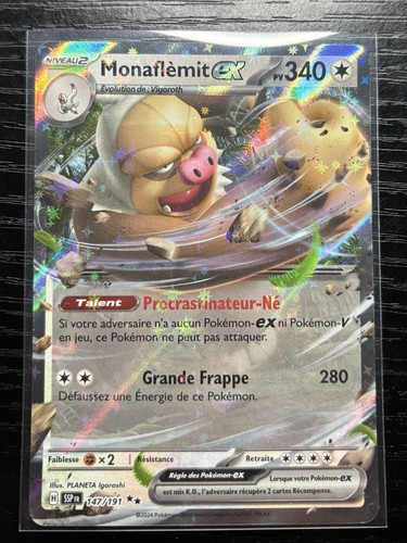 Carte pokémon monaflèmit - carte,