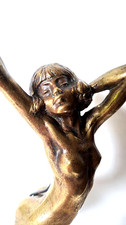 SCULPTURE ART DECO Bronze