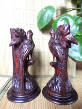 2 BOUGEOIRS CANDLESTICK BOIS