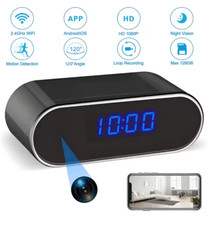 Mini caméra horloge Full HD WiFi Vision Nocturne