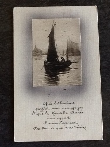 Carte toilee cadre bateaux - carte,