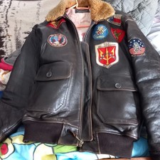 Blouson cuir top - blouson, gun