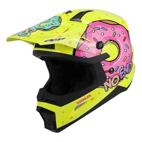 Casque cross enfant donuts - enfant,