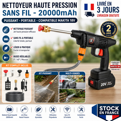 Nettoyeur haute pression sans - haute,