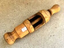 (No. 2) old tool / old tool, winemaker's WOODEN CORKER, wine, oenology 