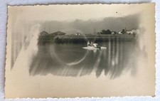 PHOTO ANCIENNE - VINTAGE SNAPSHOT - PHOTO RATÉE ERREUR - PÉDALO MIMIZAN - ERROR