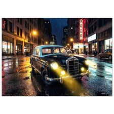 Vintage Poster "Mercedes-Benz