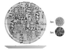 Lot De 6 Assiettes à Pizza en