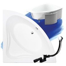 Baignoire Bain d'angle 130x130