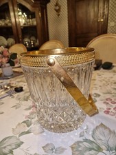 seau à glace en cristal