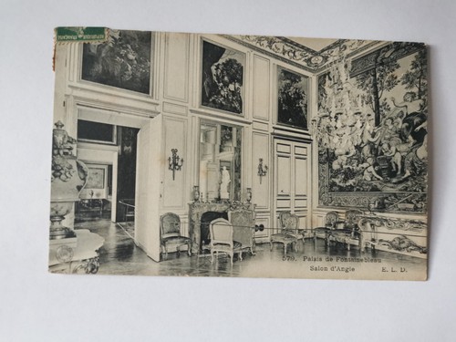 Cpa palais fontainebleau - cpa,