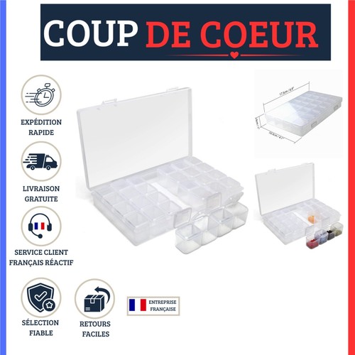 Boîte rangement plastique - , 28