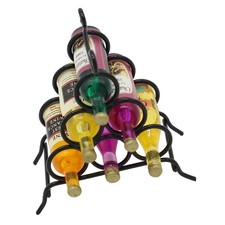 1/12 échelle Maison De Poupée Miniature Vin Et Support Cuisine Salle Meubles