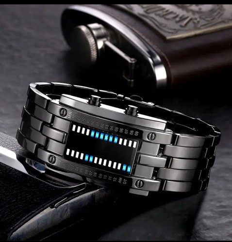 Montre binaire led - montre,